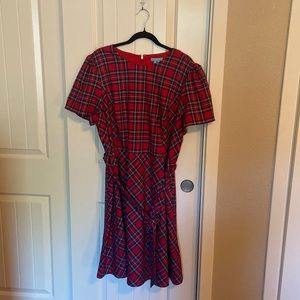 Draper James plaid dress, Size 18